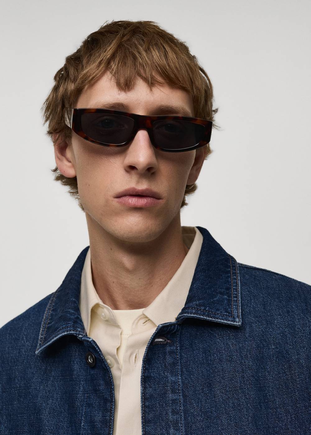 Mango Jeans-Overshirt Mit Taschen