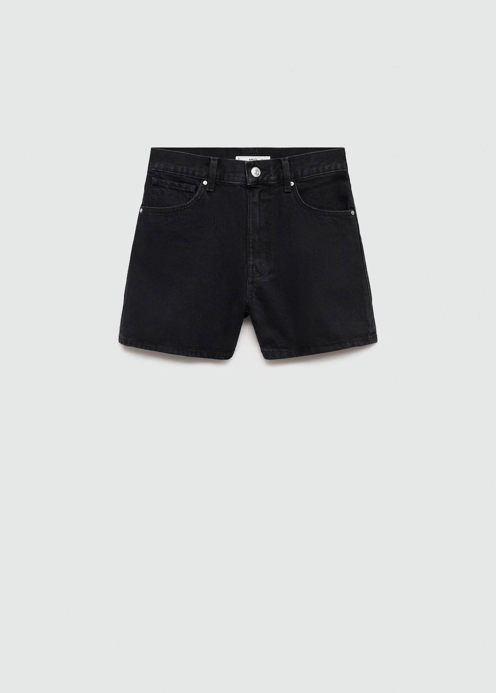 Mango Jeans-Shorts mit hoher Taille