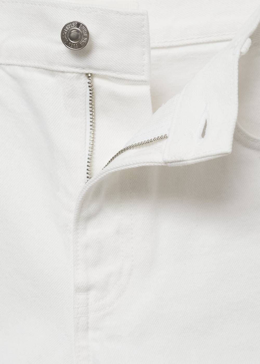 Mango Jeans-Shorts Mit Hoher Taille