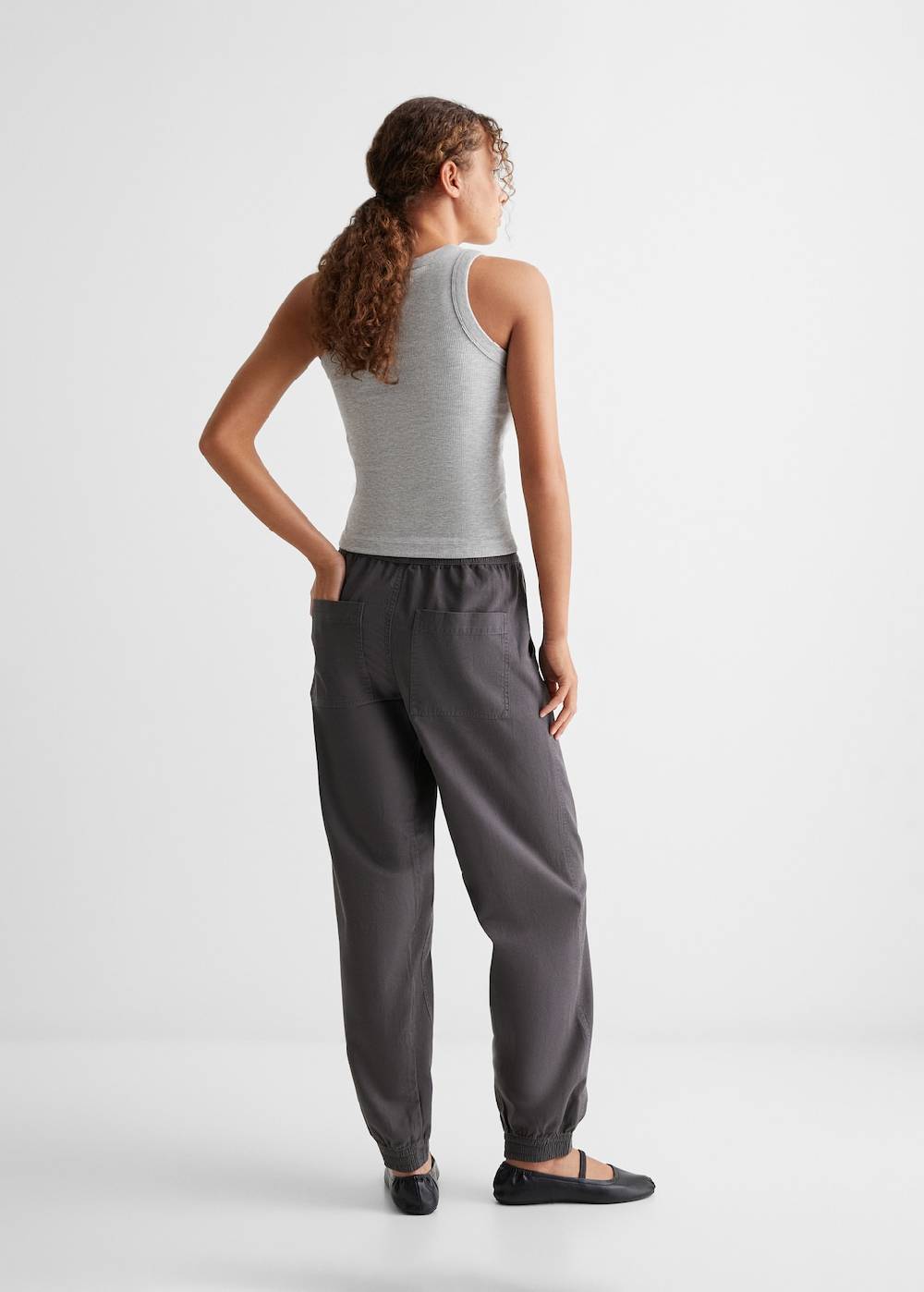 Mango Jogger-Hose Aus Baumwolle