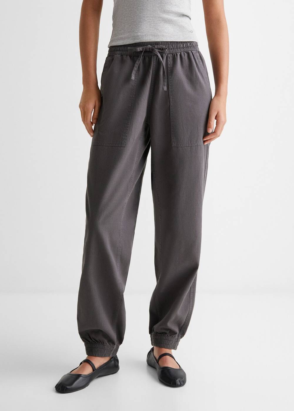Mango Jogger-Hose Aus Baumwolle