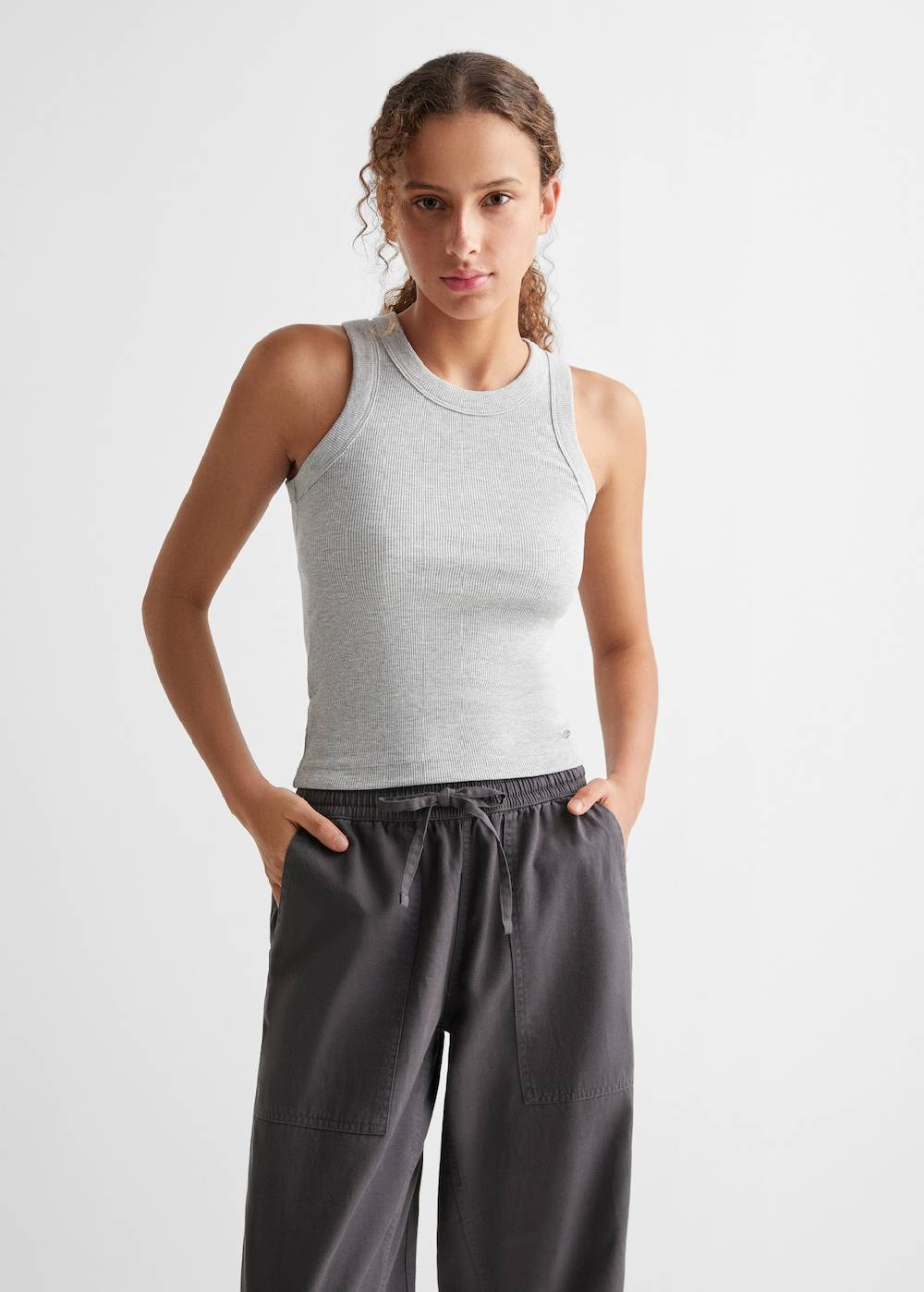Mango Jogger-Hose aus Baumwolle