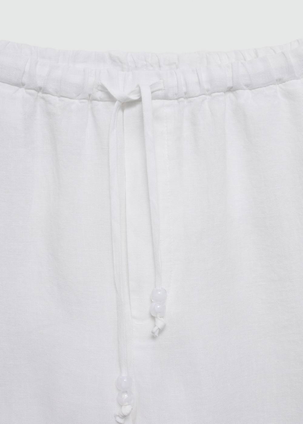 Mango Jogger Pants Aus 100 % Leinen