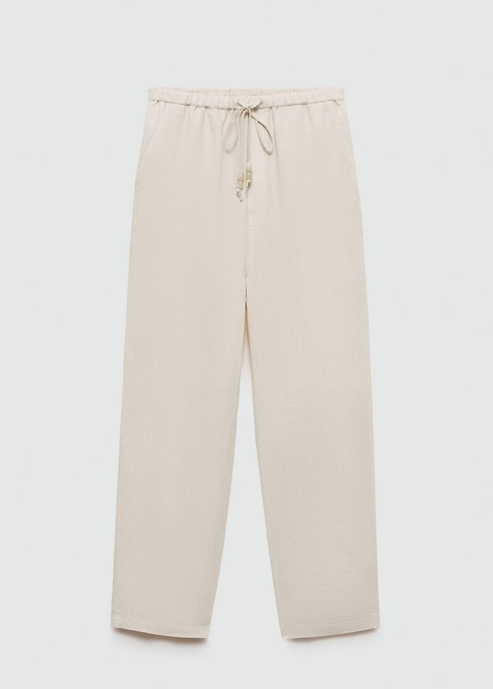 Mango Jogger Pants Aus 100 % Leinen