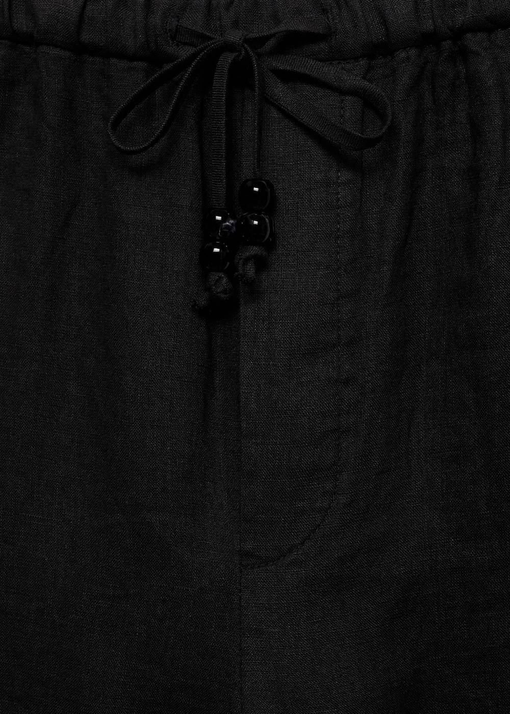 Mango Jogger Pants Aus 100 % Leinen