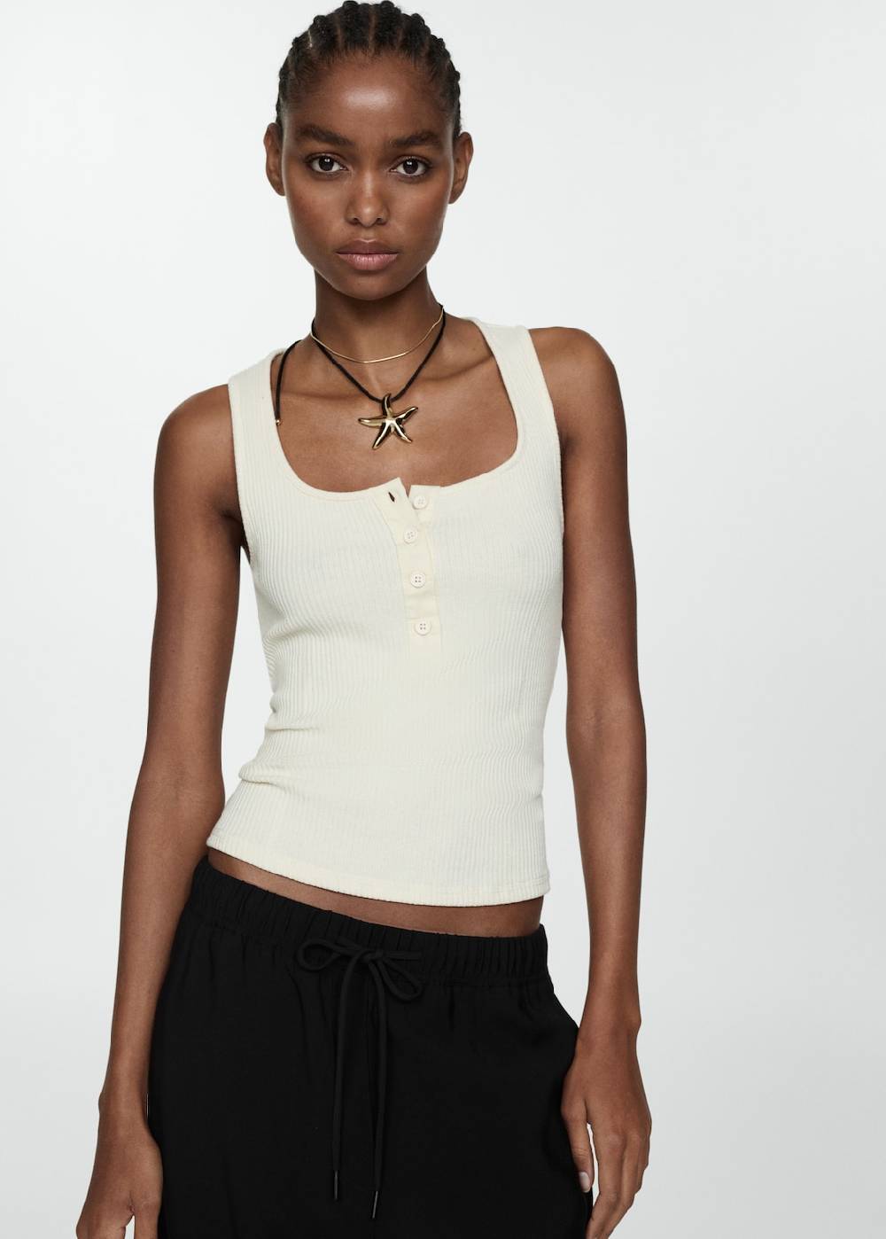 Mango Jogger Pants Mit Kordel