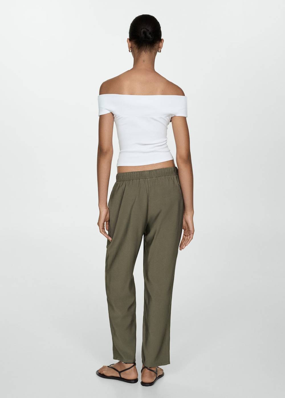 Mango Jogger Pants Mit Kordel