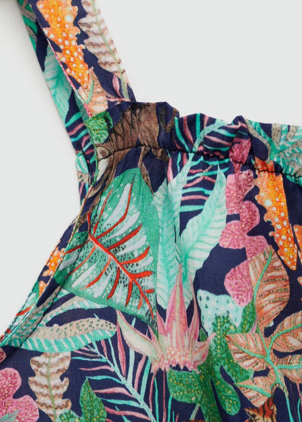 Mango Jumpsuit Mit Tropen-Print