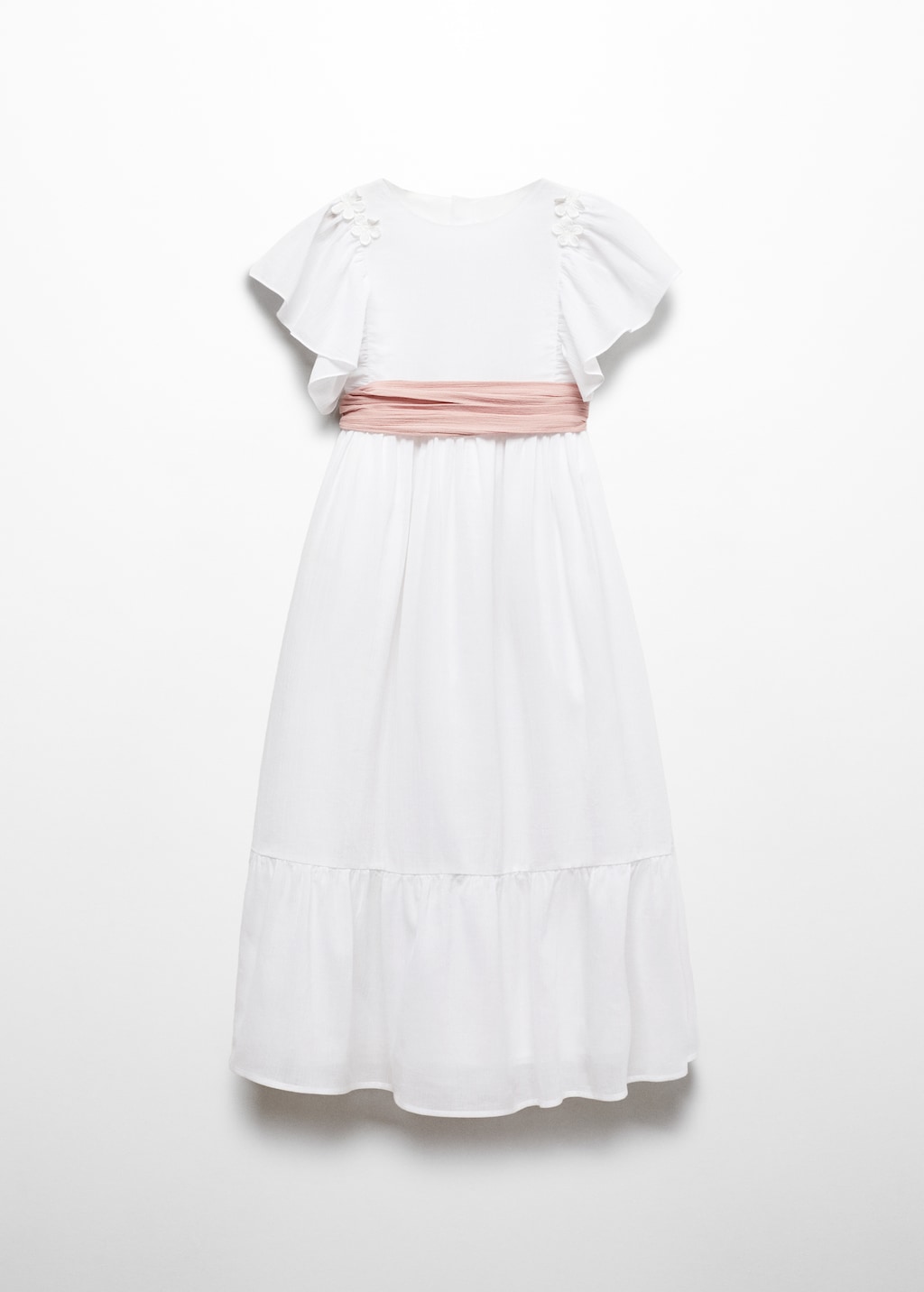 Mango Kleid Aus Crinkle-Baumwolle