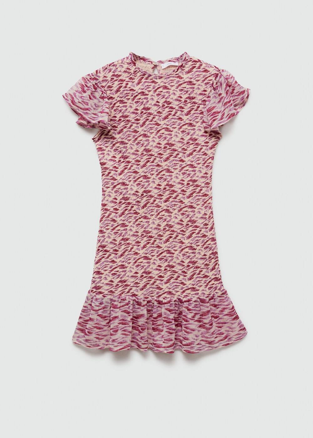 Mango Kleid Mit Animal-Print