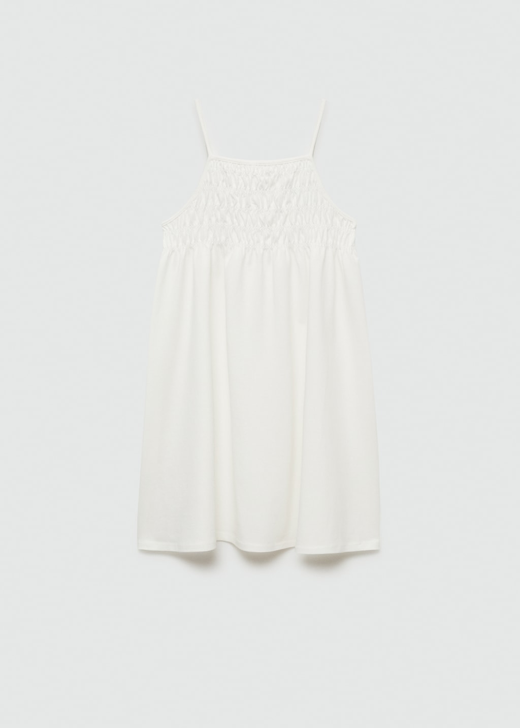 Mango Kleid Mit Gerafften Details