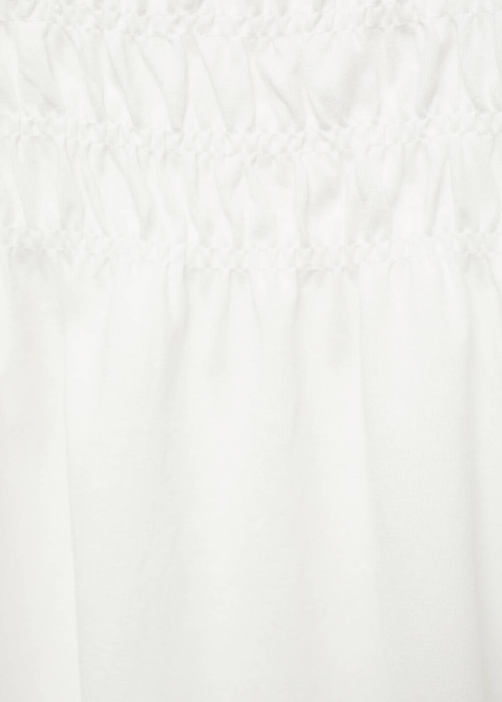 Mango Kleid Mit Gerafften Details