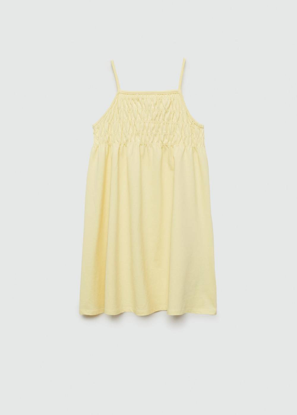 Mango Kleid Mit Gerafften Details