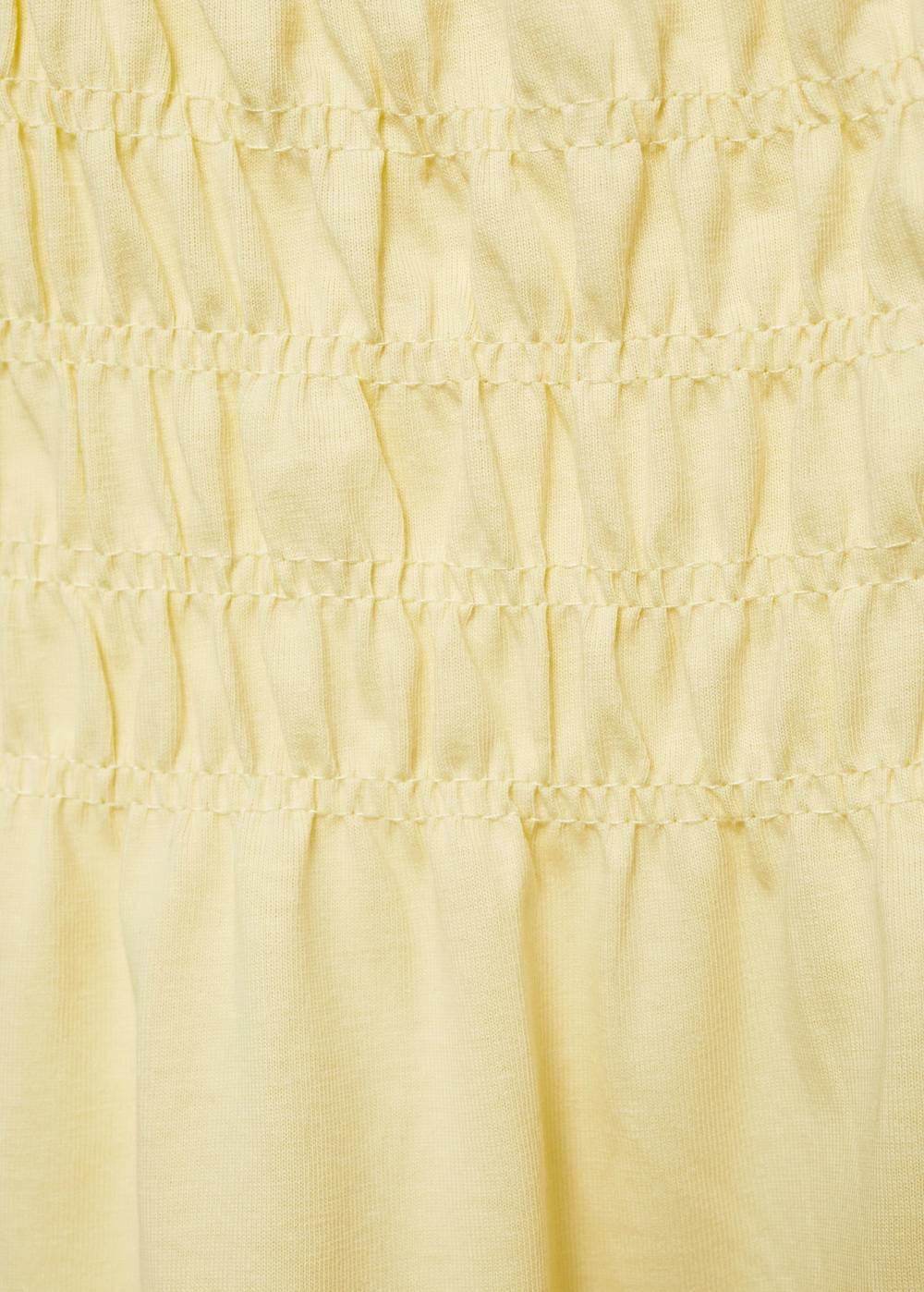 Mango Kleid Mit Gerafften Details