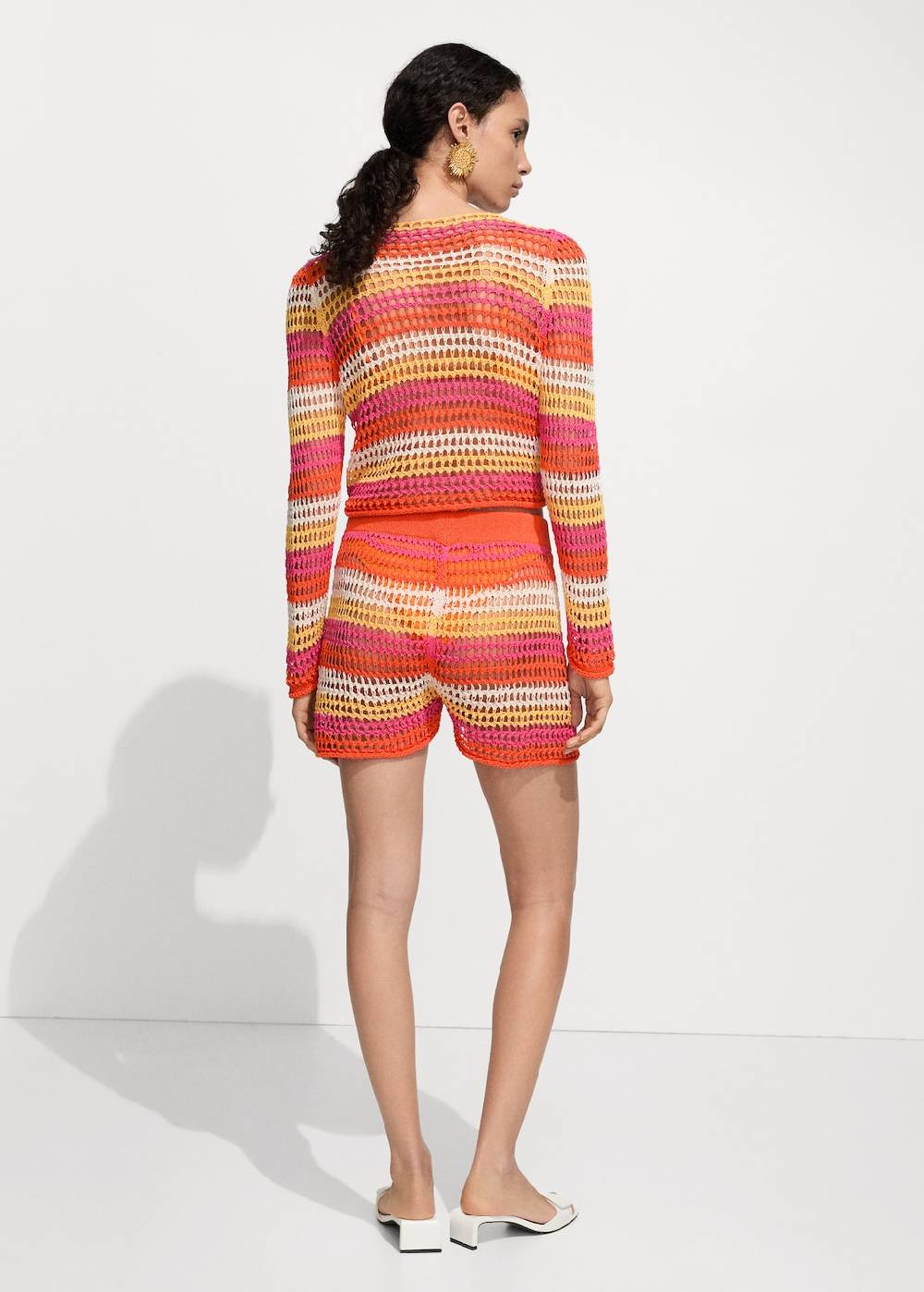 Mango Kombiniertes Häkel-Shorts