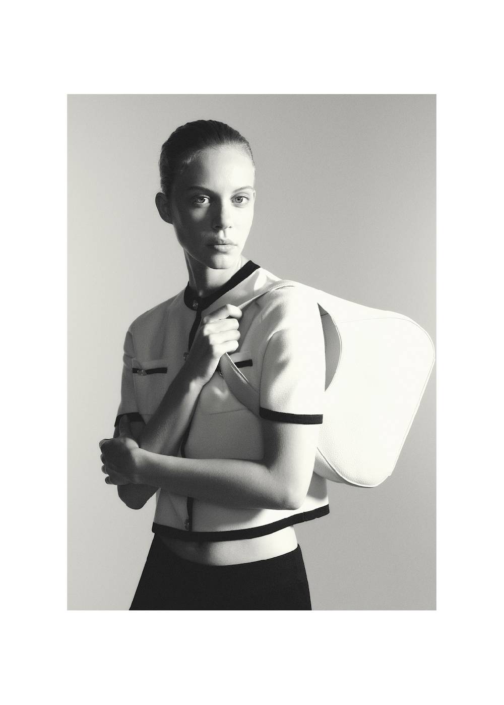 Mango Kurzarm-Cardigan Mit Kontrastborten