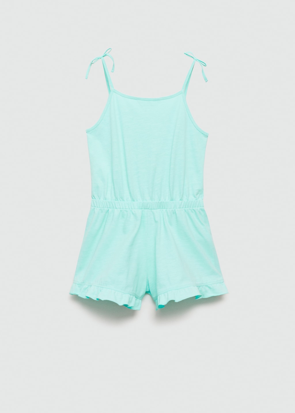 Mango Kurzer Baumwoll-Jumpsuit