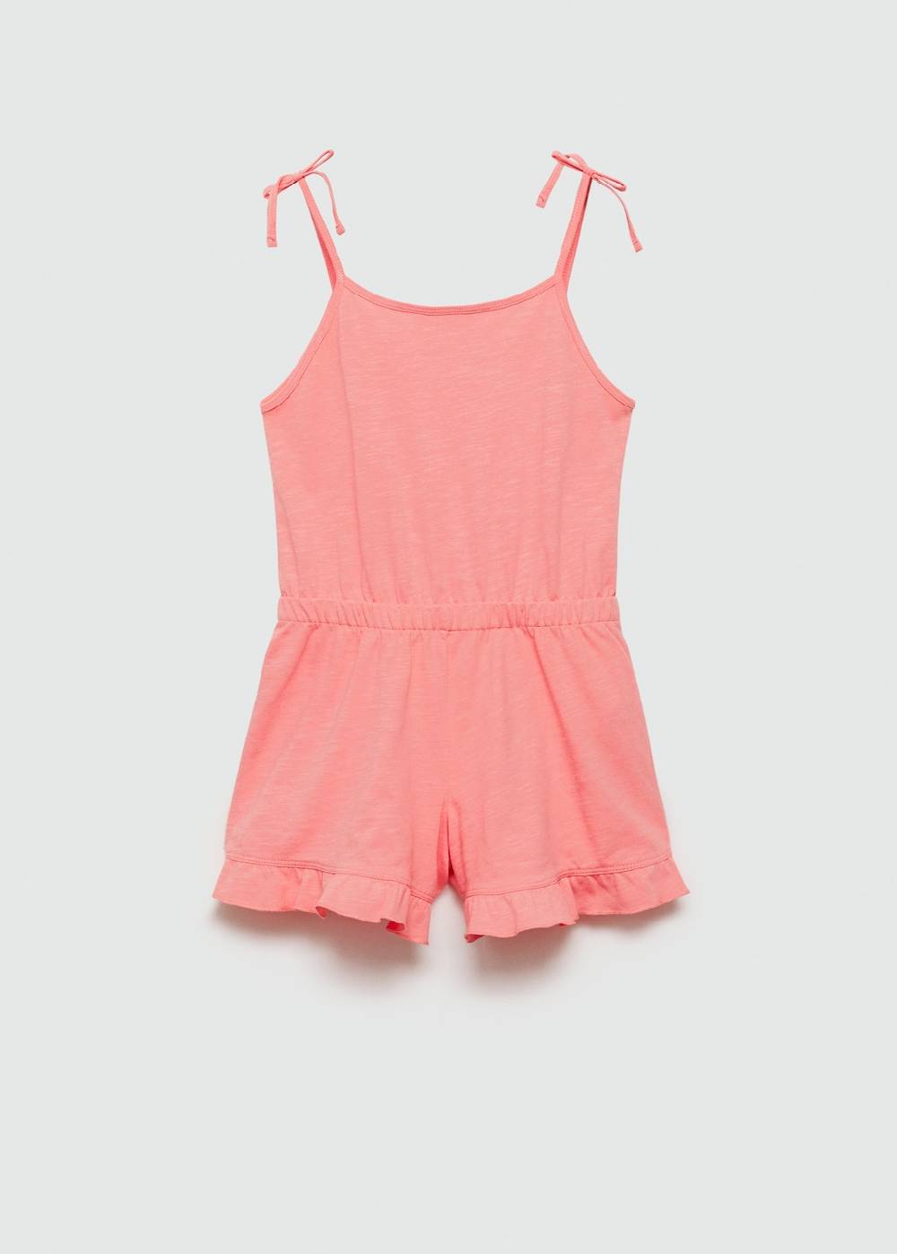 Mango Kurzer Baumwoll-Jumpsuit