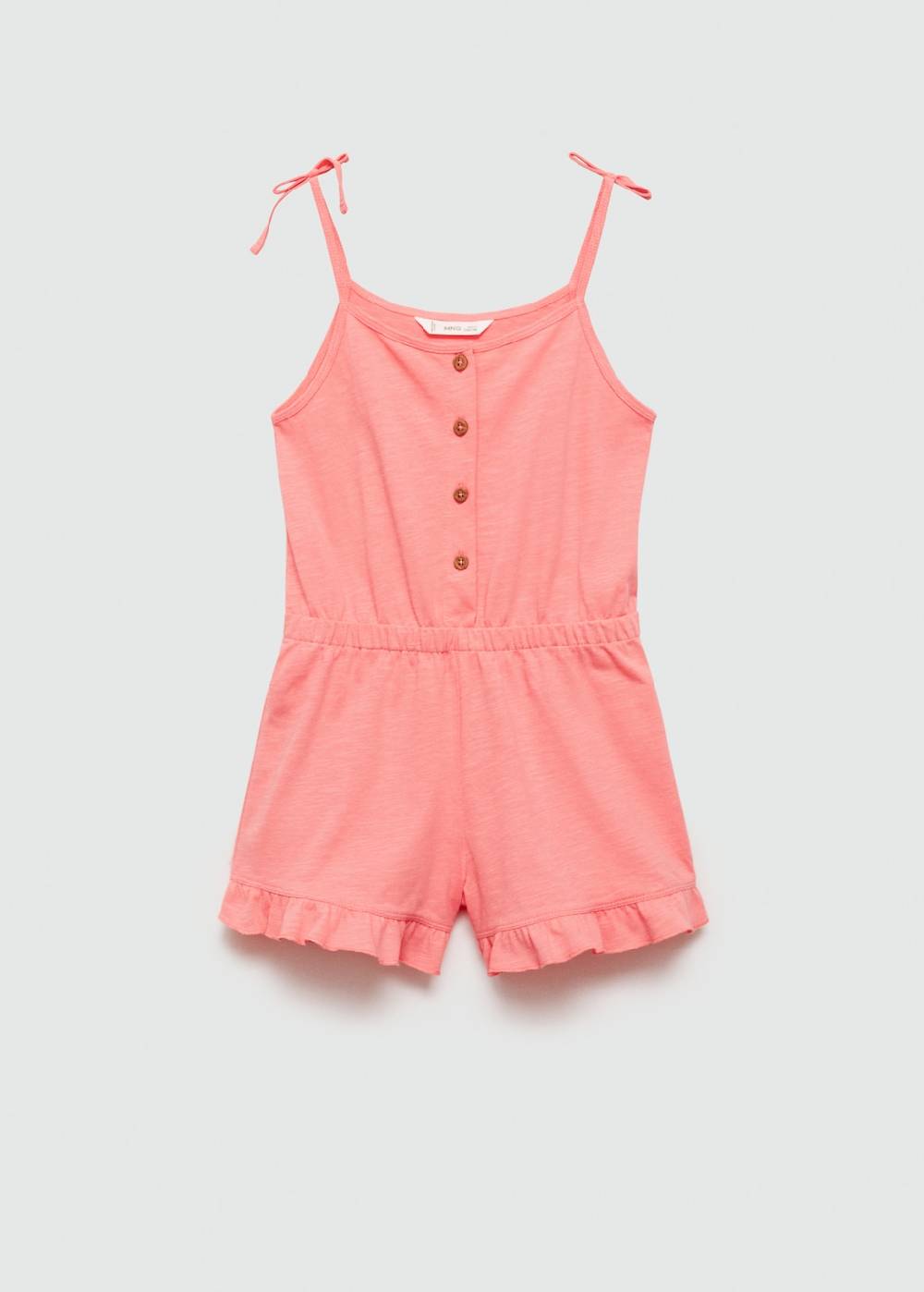 Mango Kurzer Baumwoll-Jumpsuit
