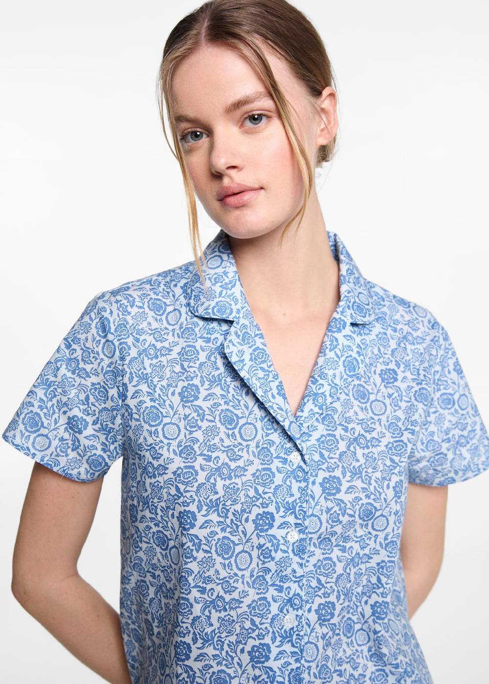 Mango Kurzer Print-Pyjama