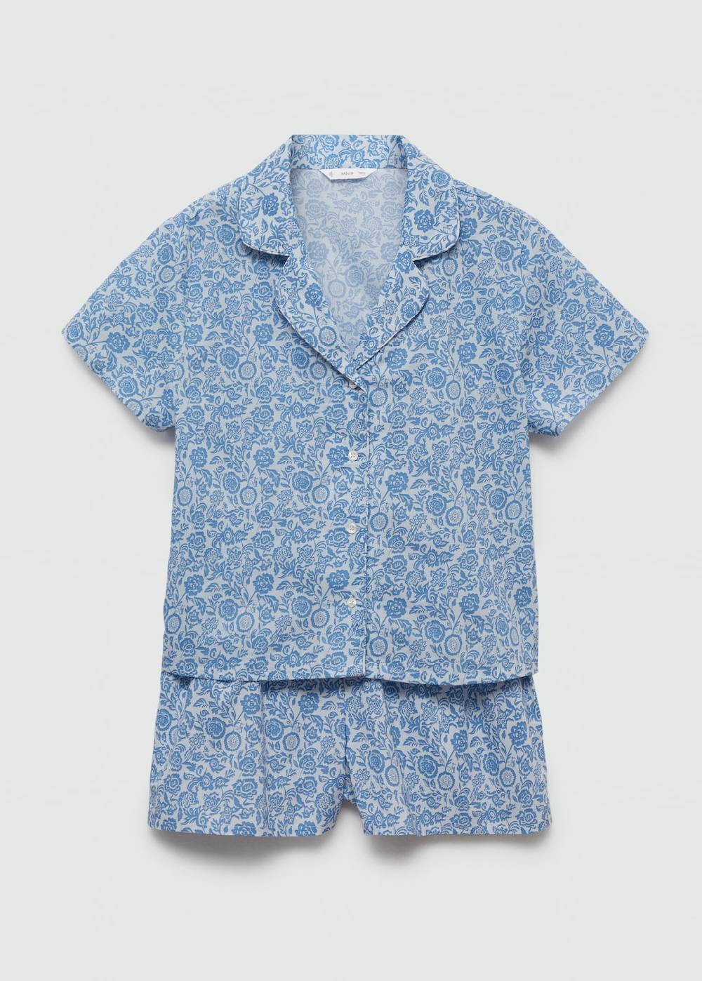 Mango Kurzer Print-Pyjama