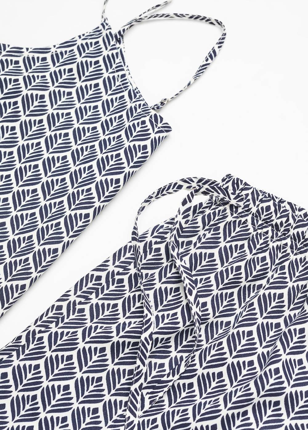 Mango Kurzer Print-Pyjama