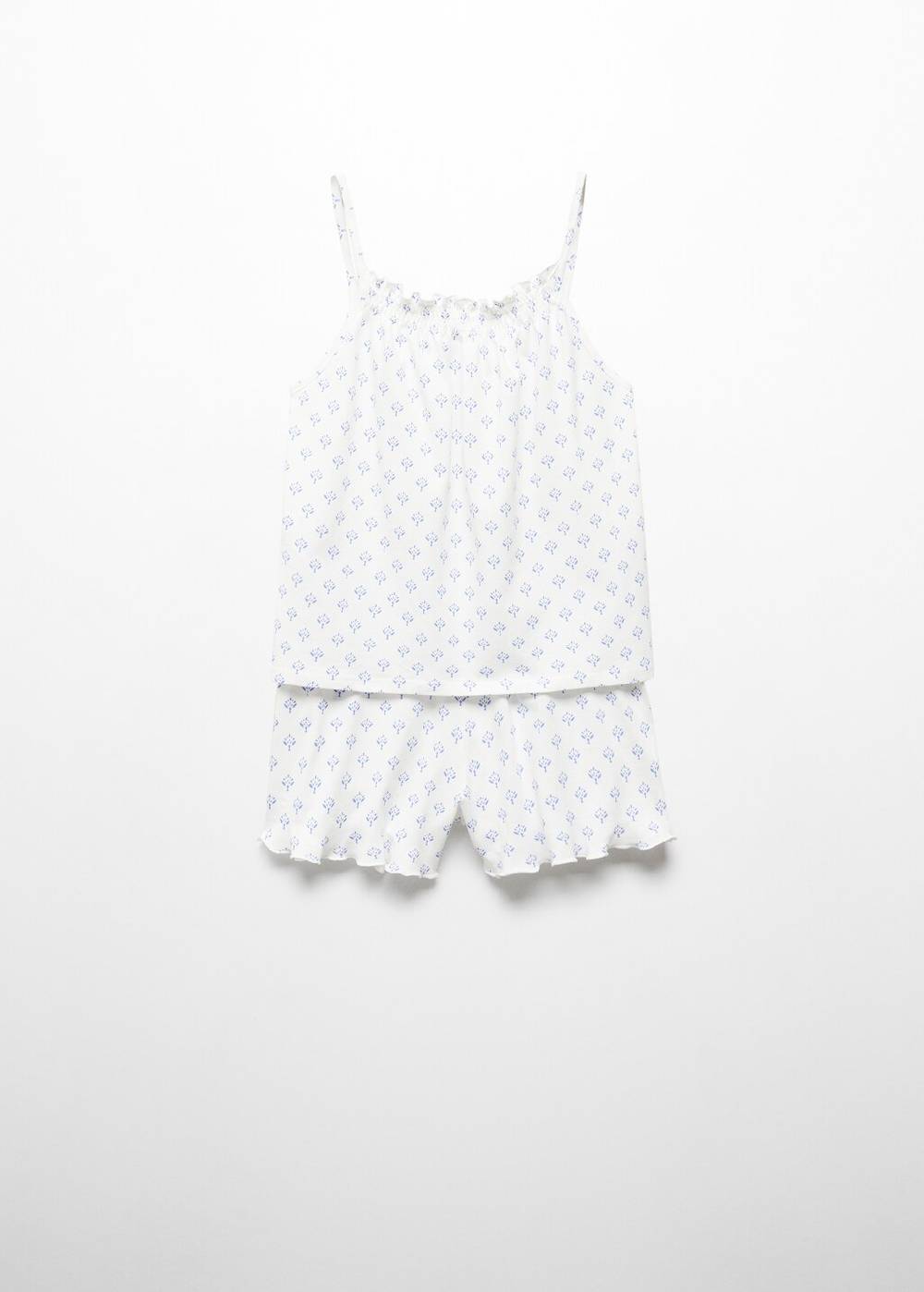 Mango Kurzer Print-Pyjama