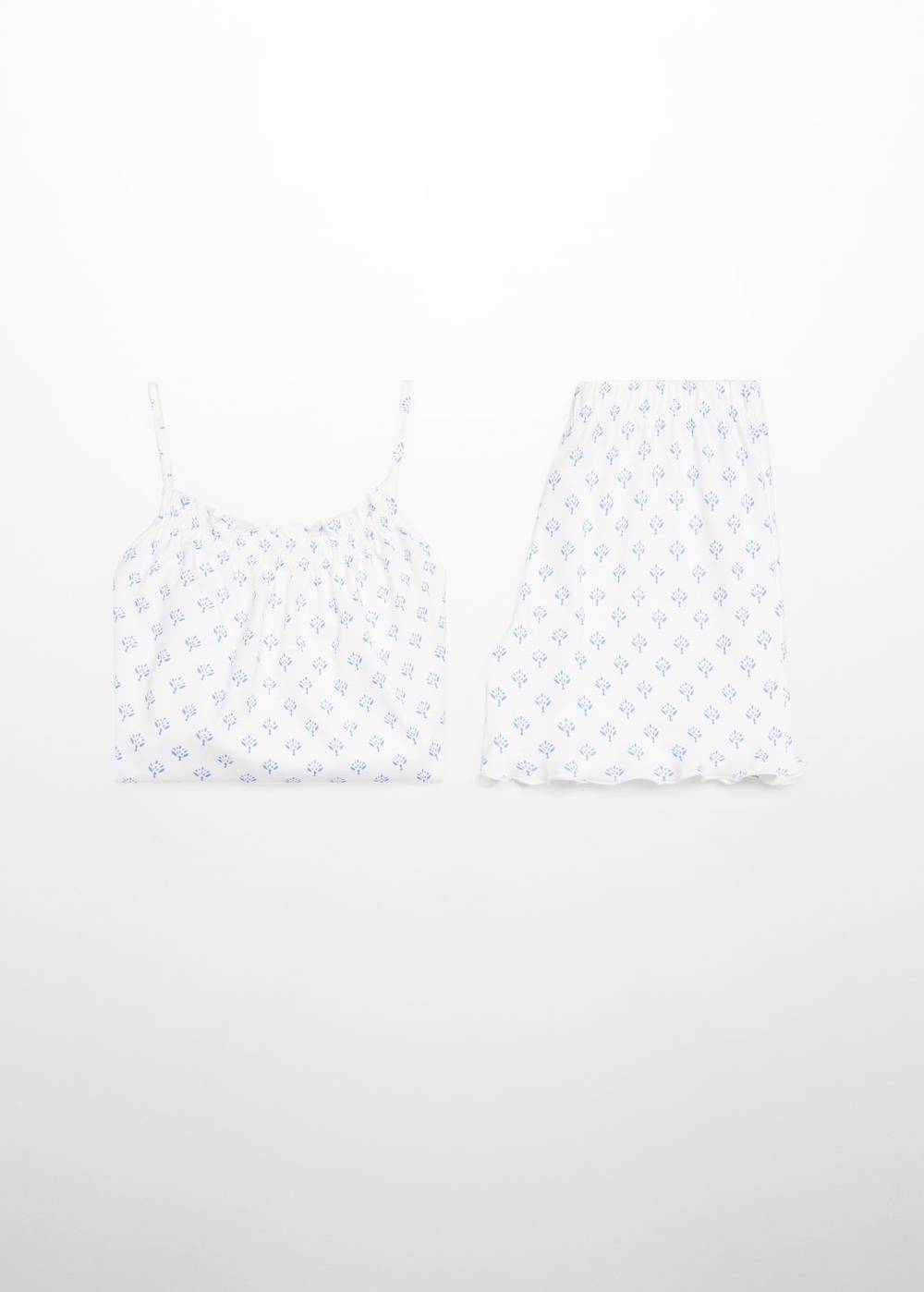 Mango Kurzer Print-Pyjama