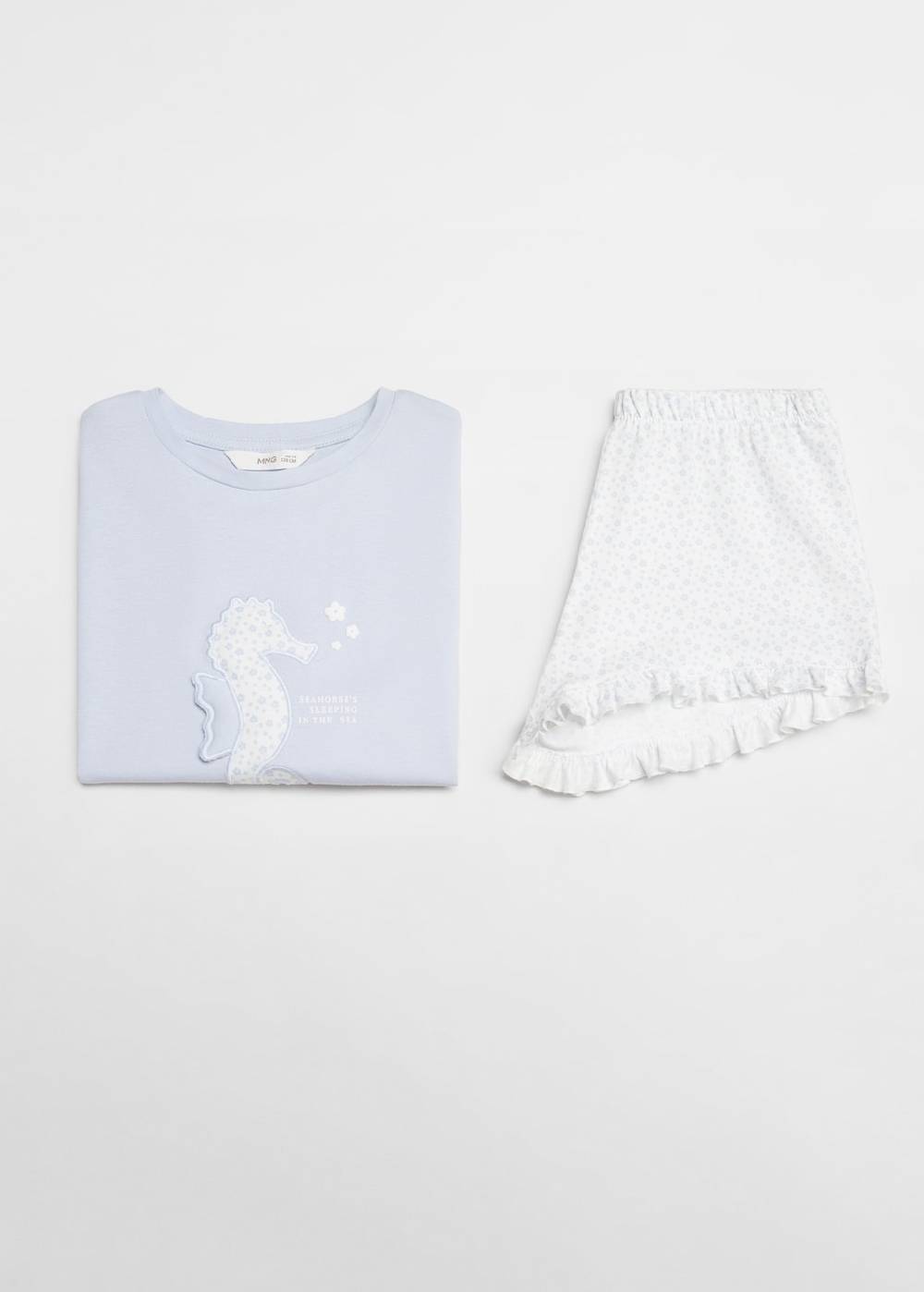 Mango Kurzer Print-Pyjama