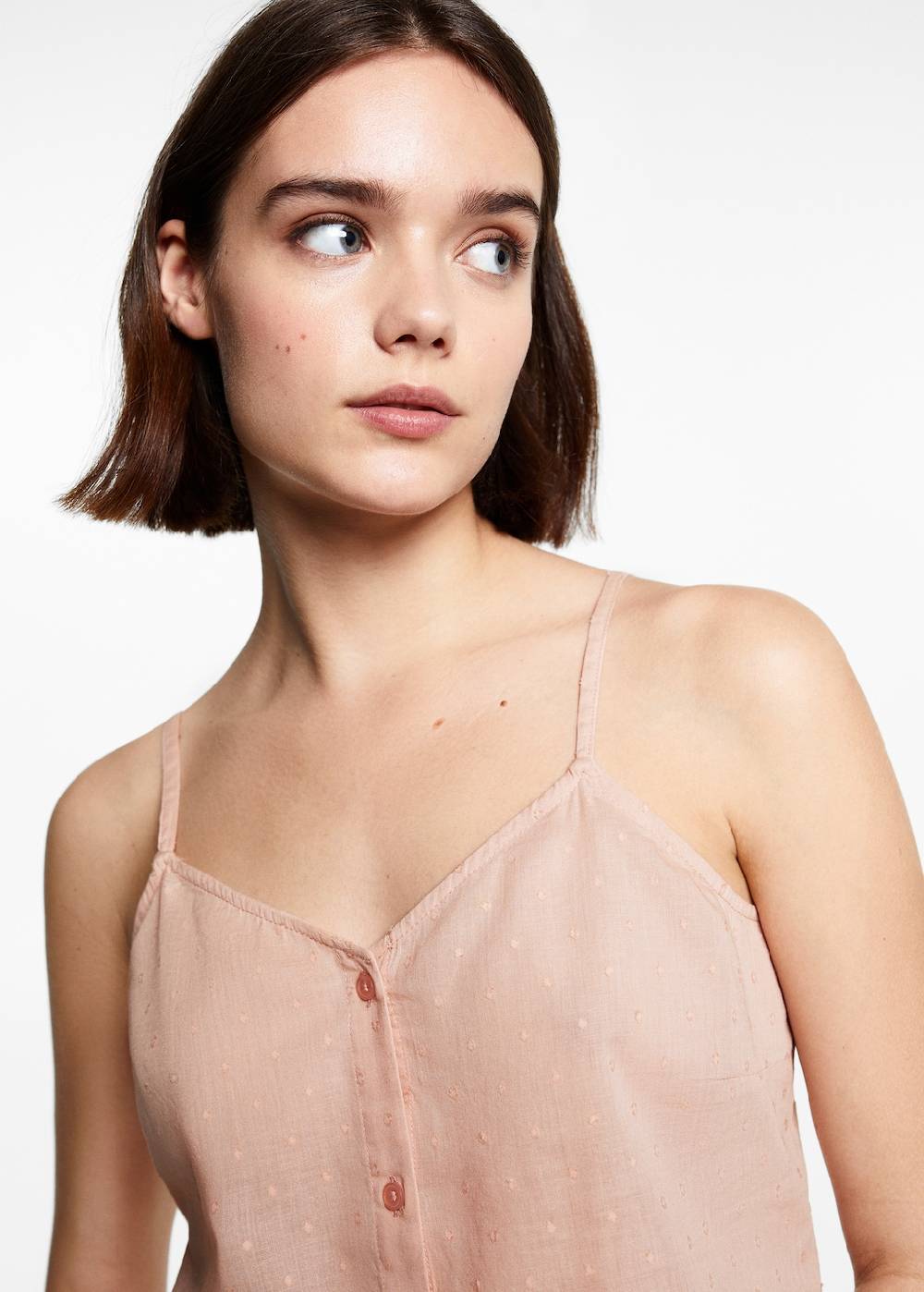 Mango Kurzer Pyjama Mit Polka Dots