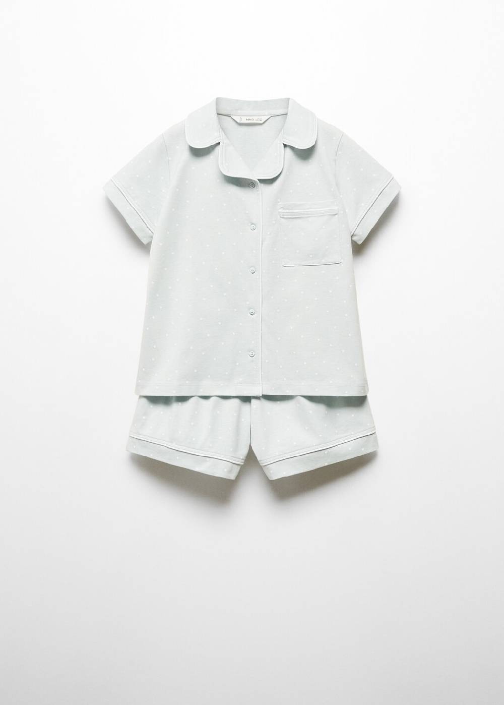 Mango Kurzer Pyjama Mit Polka Dots