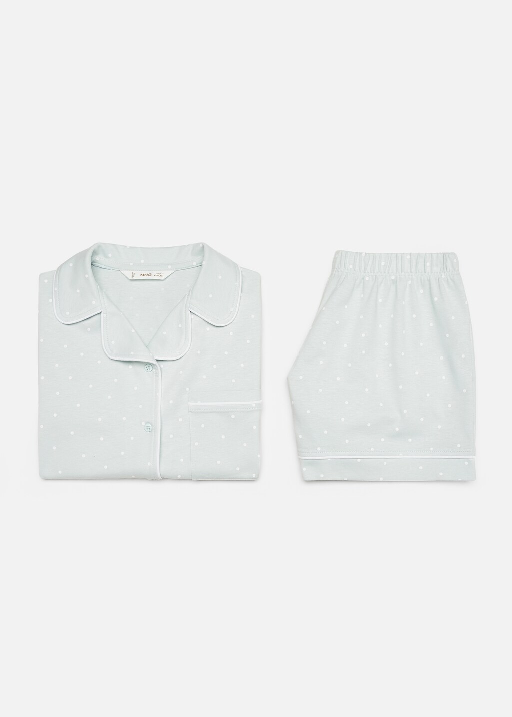 Mango Kurzer Pyjama Mit Polka Dots