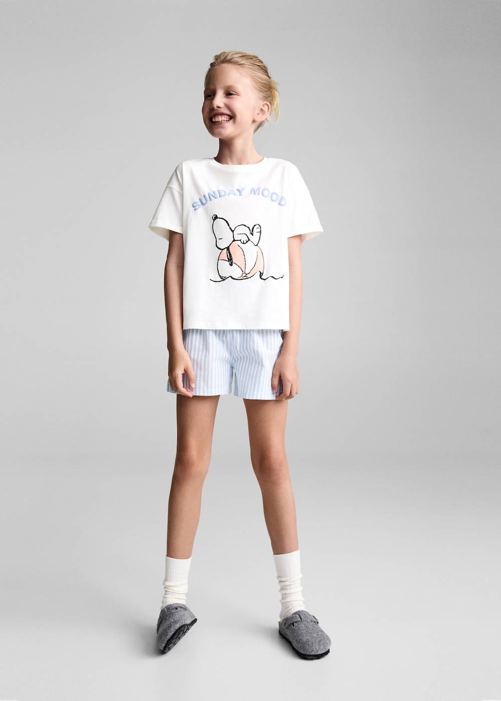 Mango Kurzer Snoopy Pyjama