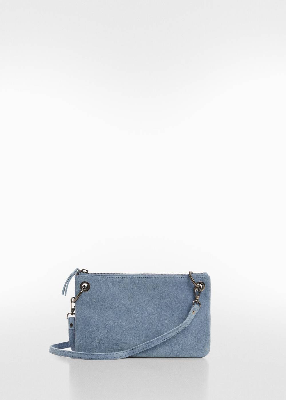 Mango Kuverttasche Aus Leder