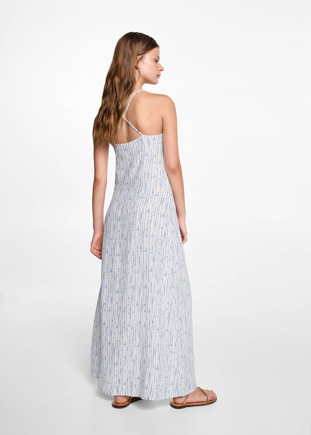 Mango Langes, Bedrucktes Kleid