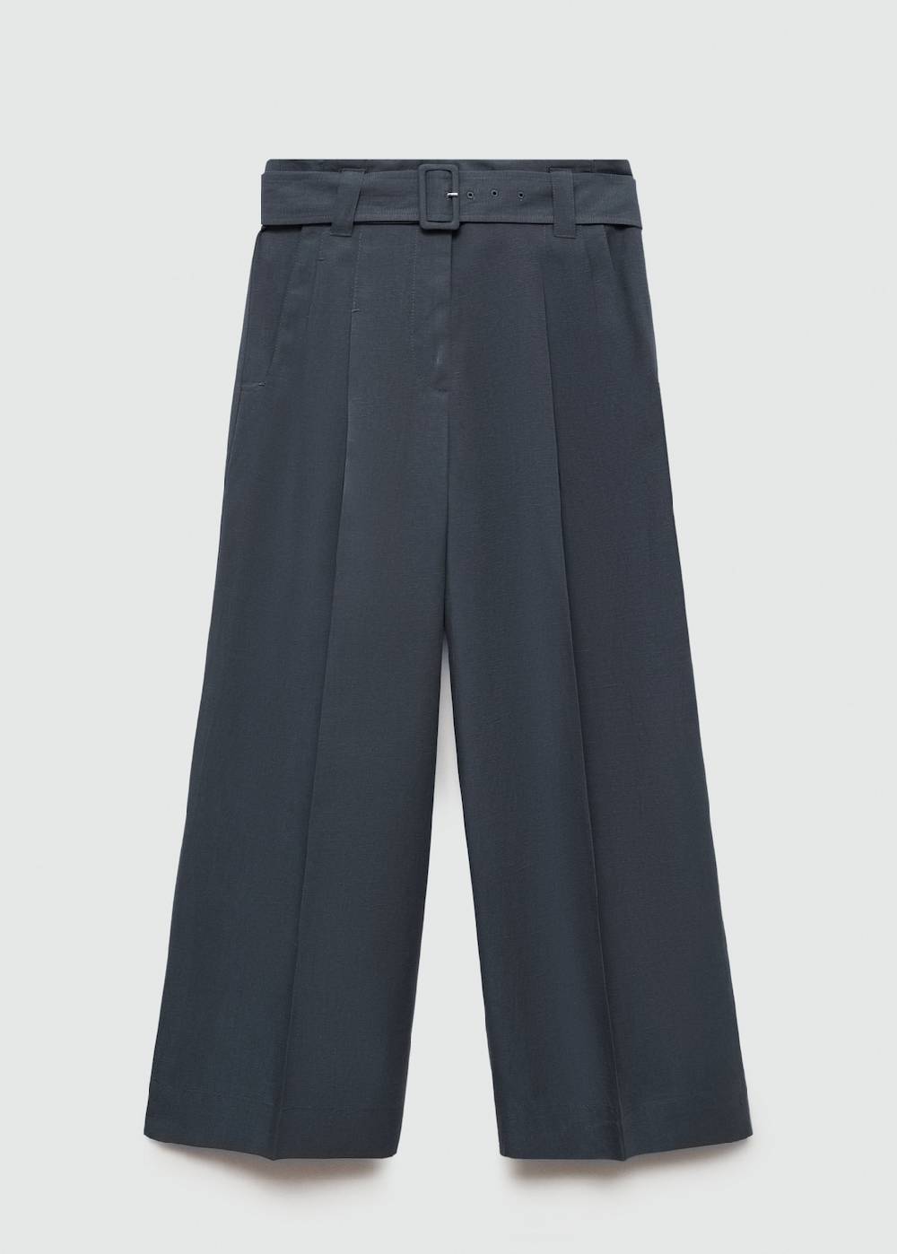 Mango Lyocell-Hose Mit Gürtel