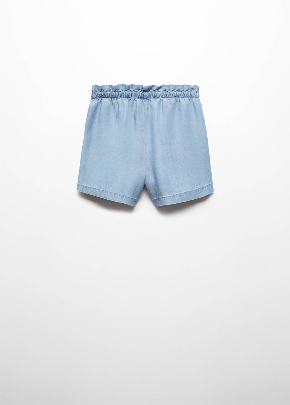 Mango Lyocell-Shorts Mit Stretchbund
