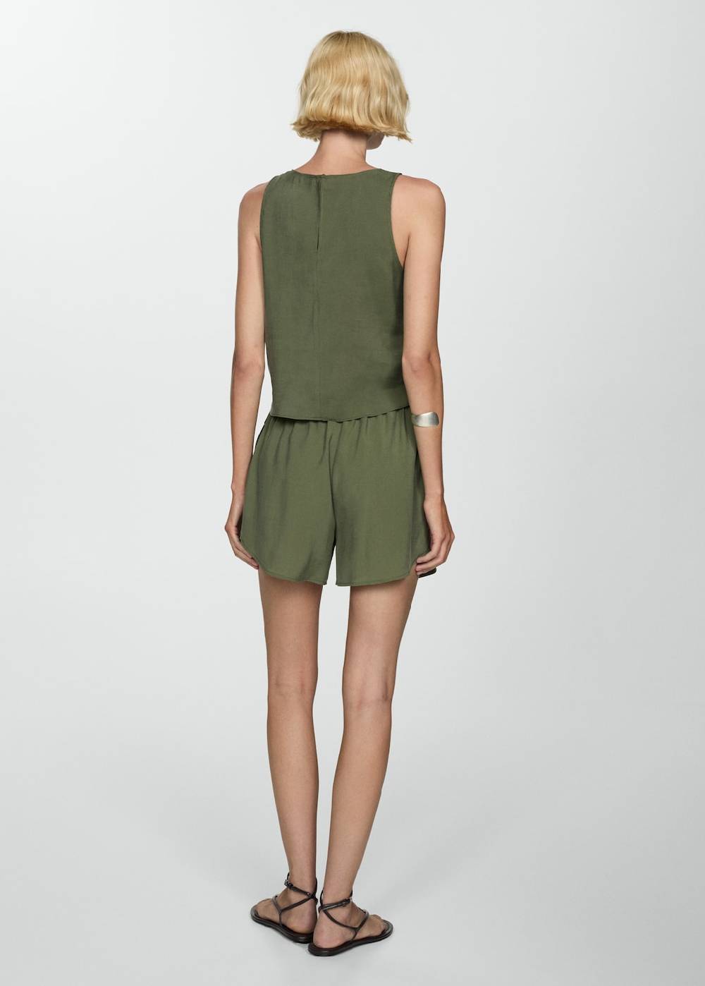 Mango Modal-Shorts Mit Schleife