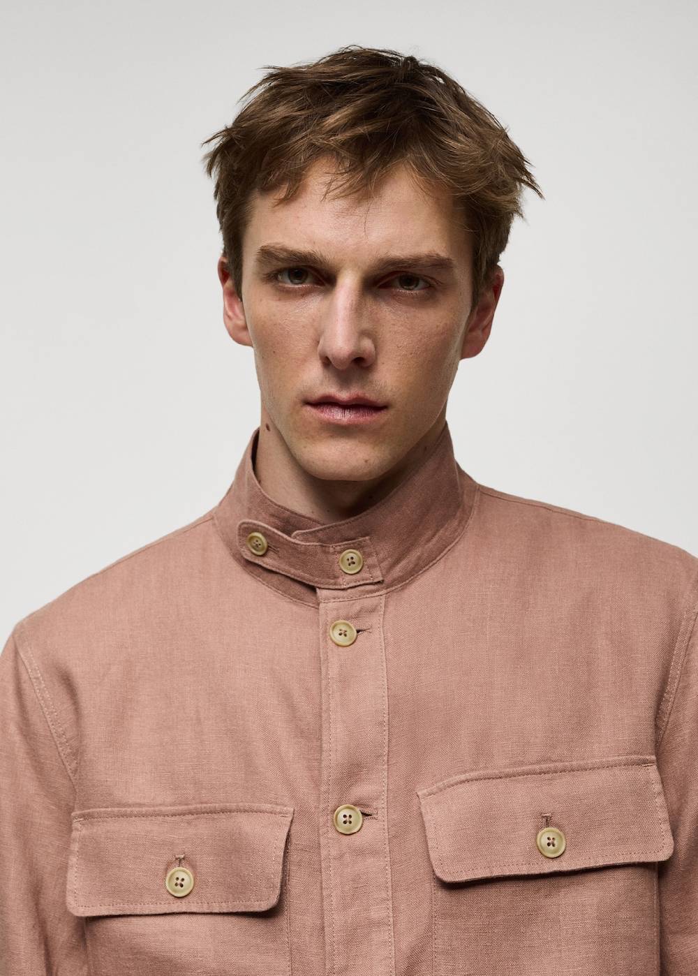 Mango Overshirt Aus 100 % Baumwolle Mit Taschen
