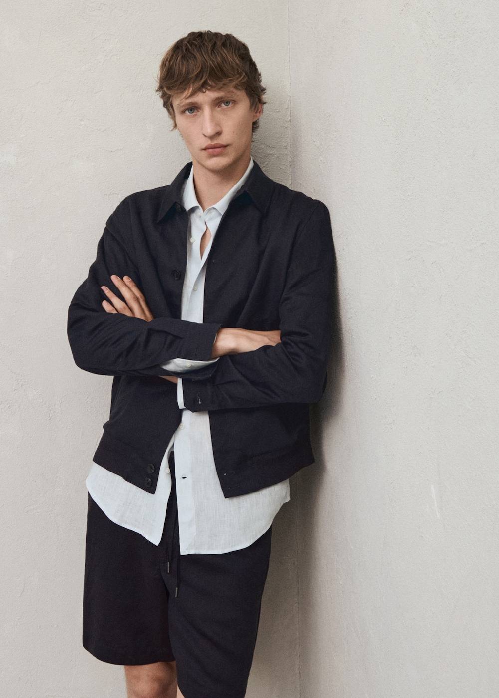 Mango Overshirt Aus Tencel-Leinenmischung