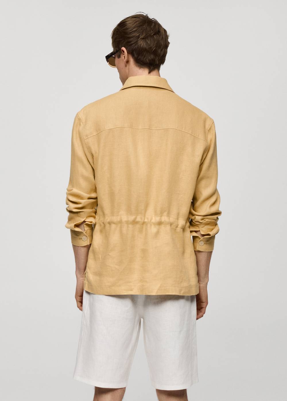Mango Overshirt Mit Taschen Aus 100 % Leinen