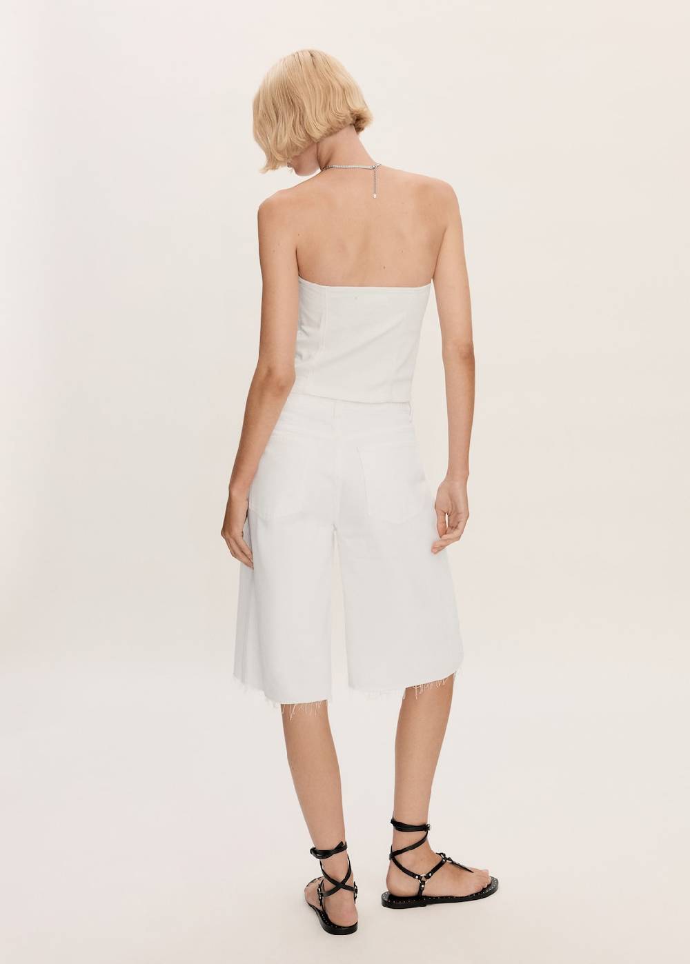 Mango Oversized-Bermudashorts Aus Jeans