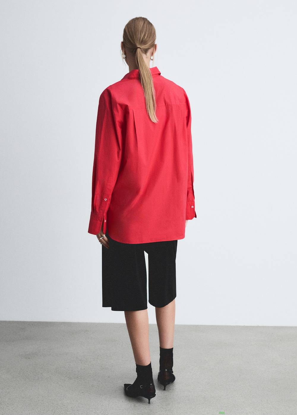 Mango Oversized-Hemd Mit Tasche