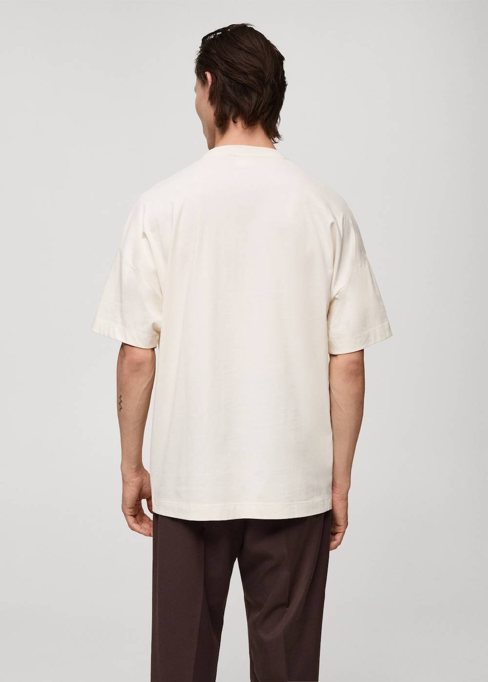 Mango Oversized-T-Shirt Aus 100 % Baumwolle