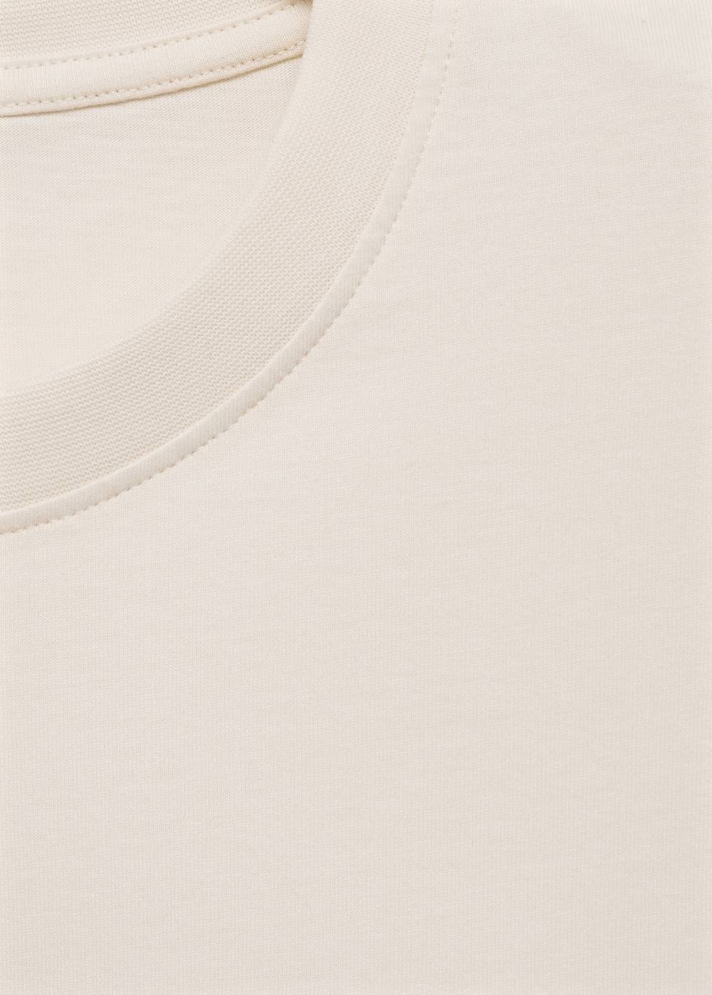 Mango Oversized-T-Shirt Aus 100 % Baumwolle