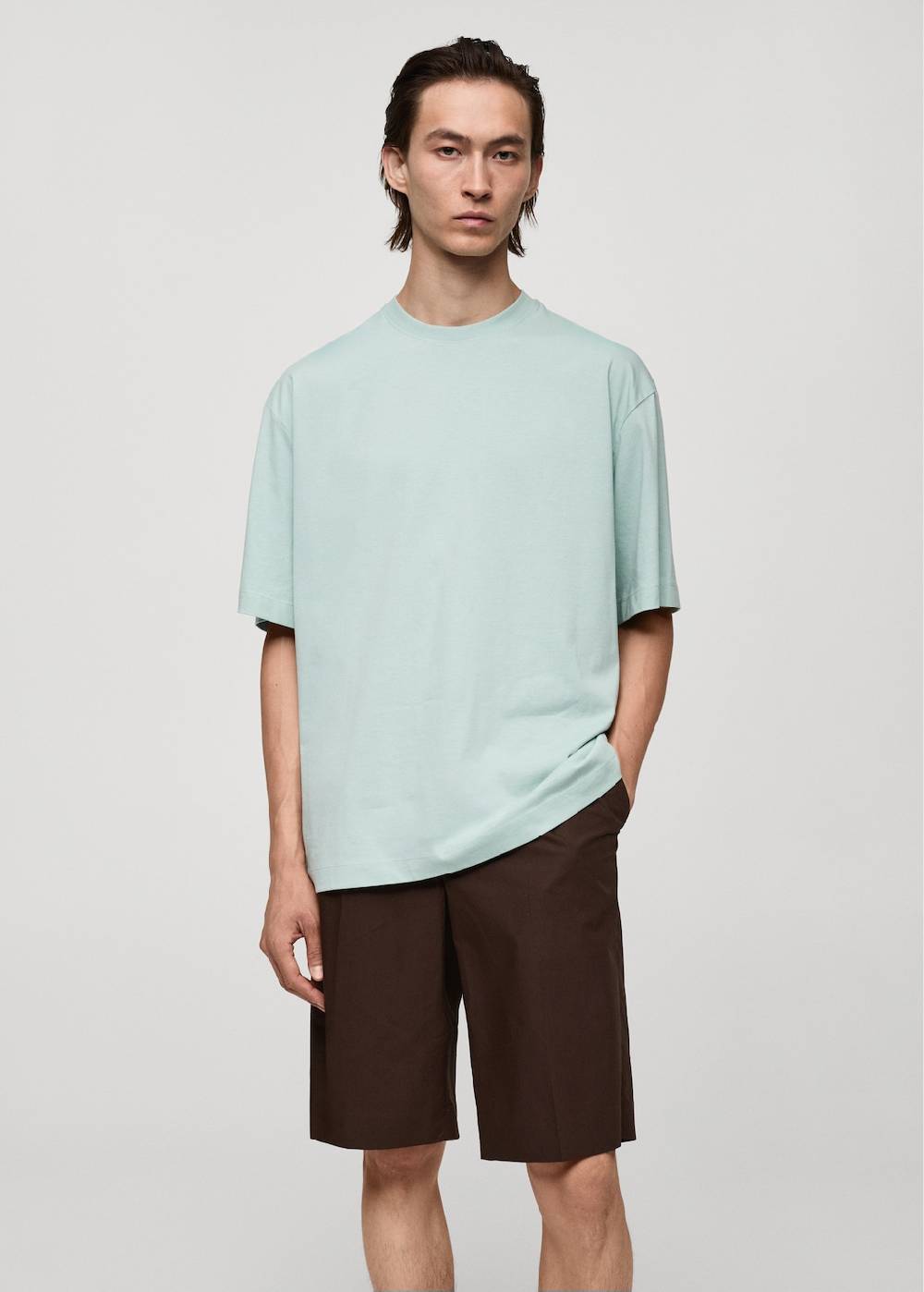 Mango Oversized-T-Shirt aus 100 % Baumwolle