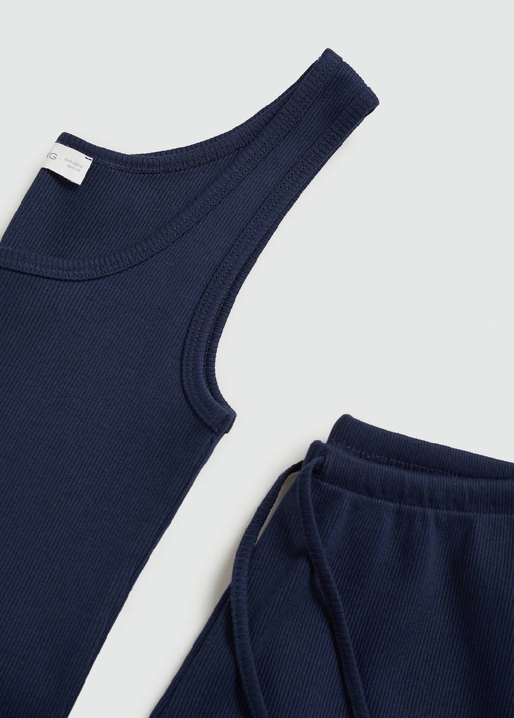 Mango Pack Kurzer Baumwoll-Pyjama