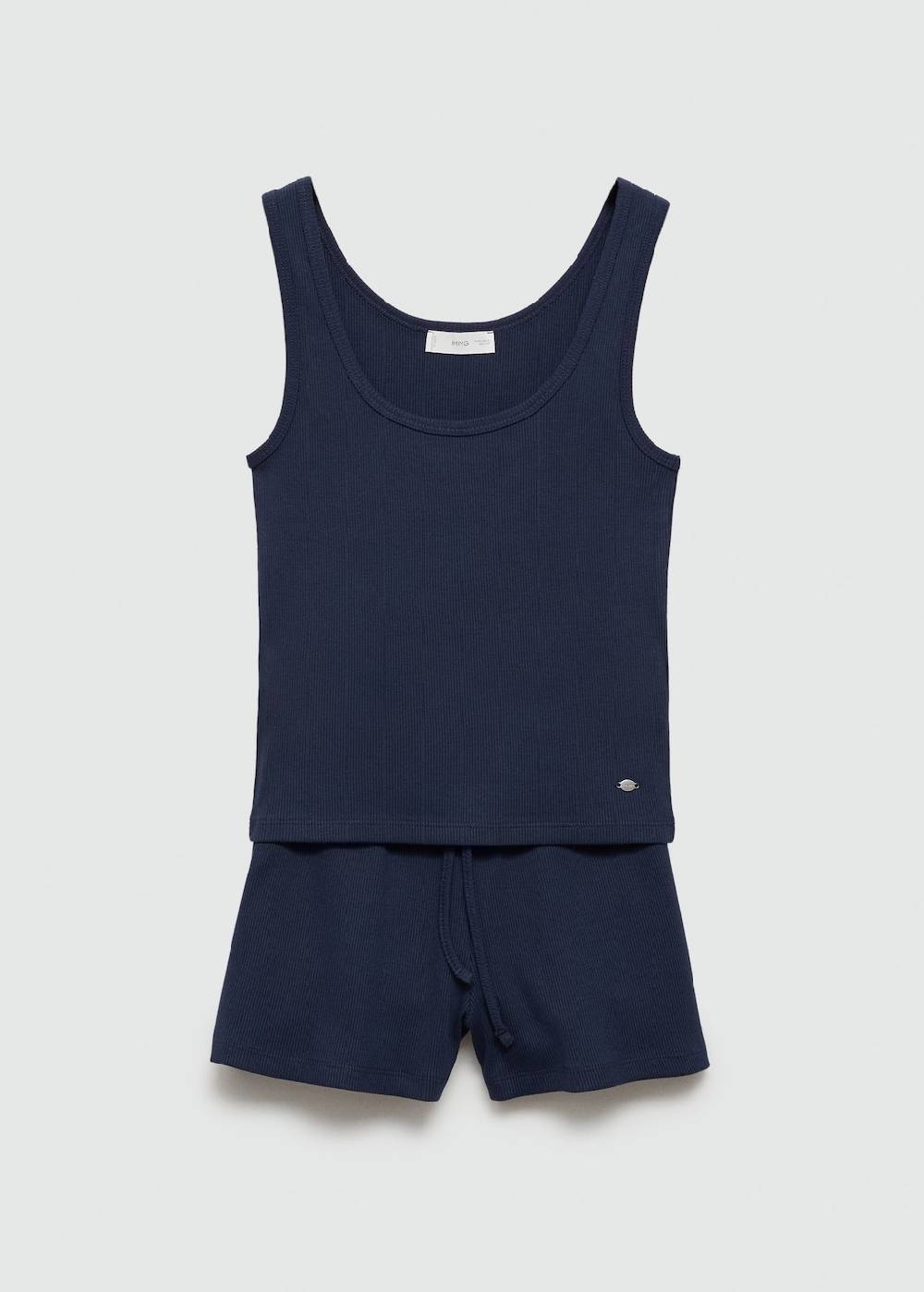 Mango Pack Kurzer Baumwoll-Pyjama