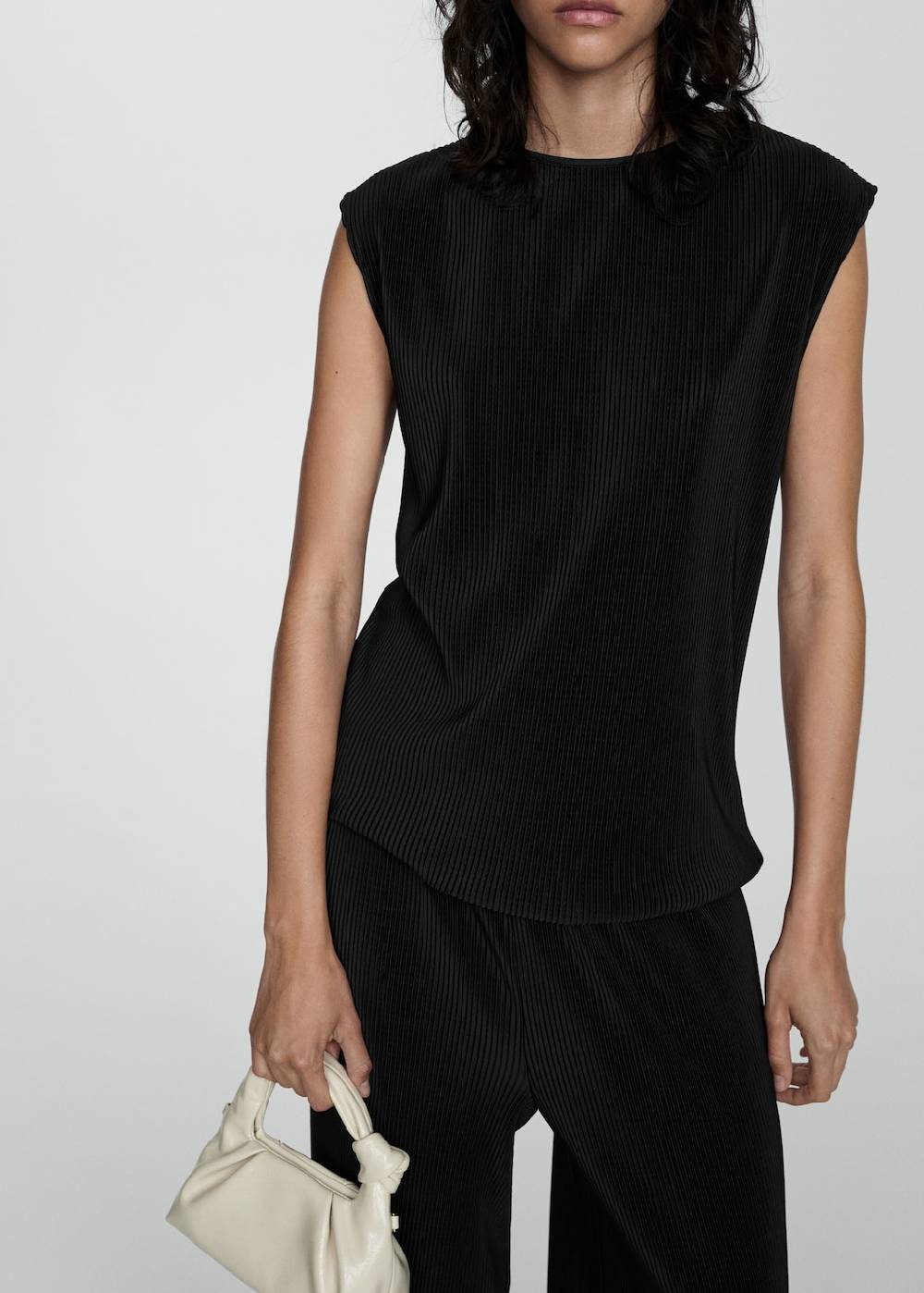 Mango Plissierte Palazzohose