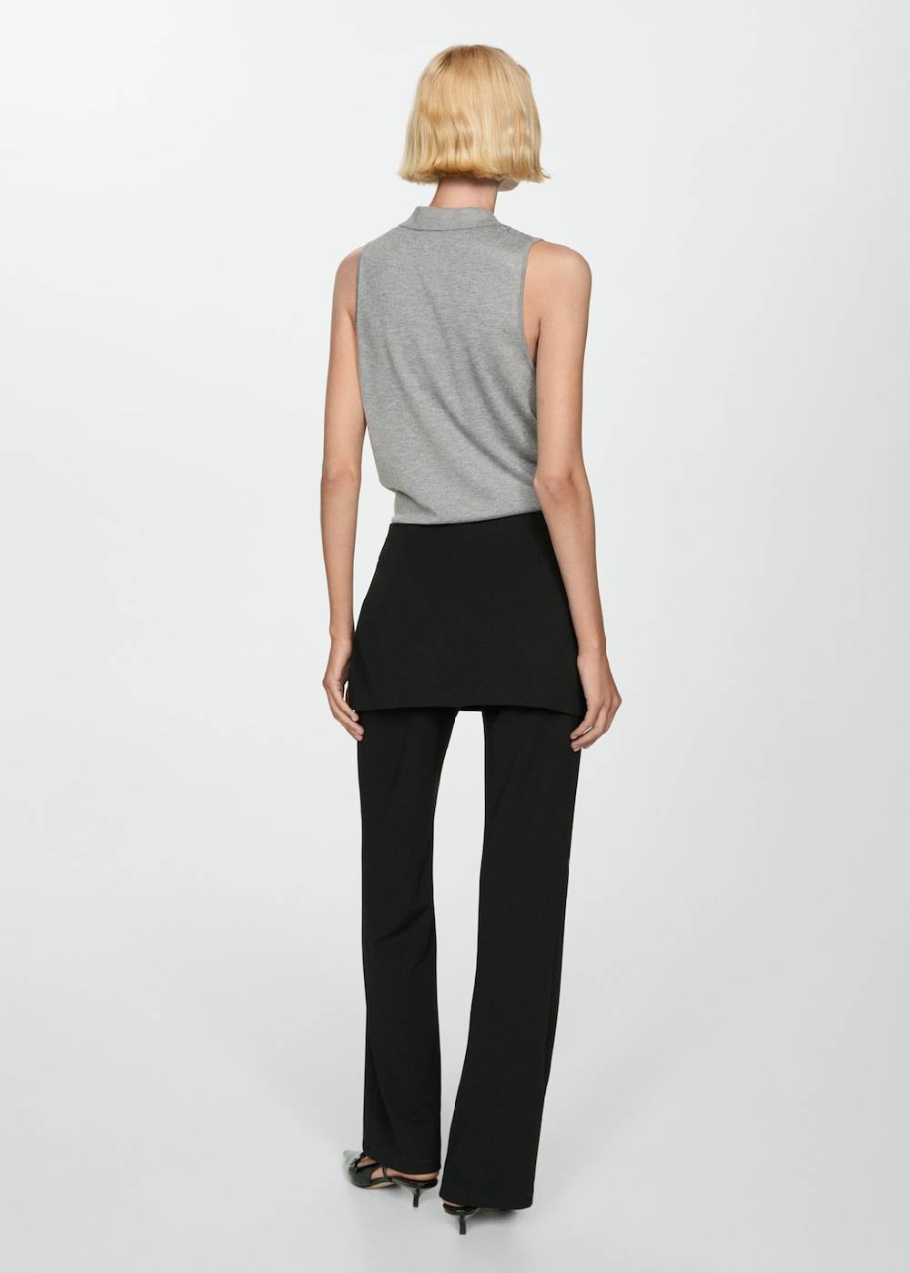 Mango Plissierter Hosenrock